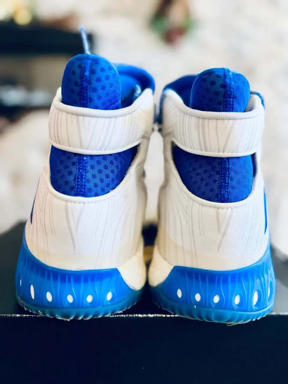 Adidas Crazy Explosive 2016 'Collegiate Royal' Basketball Shoes (B42840) Used!